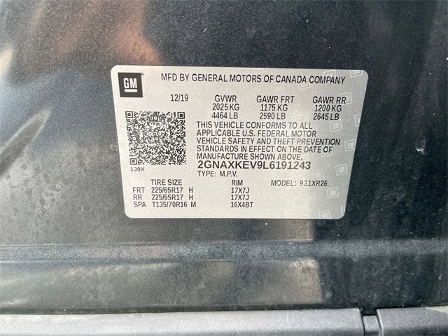 2020 Chevrolet Equinox LT