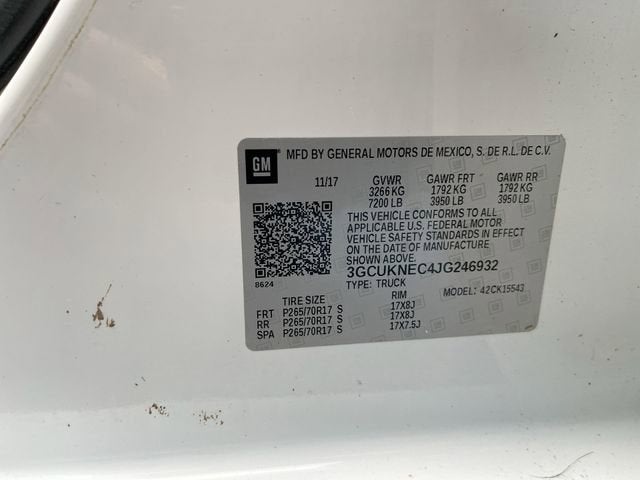 2018 Chevrolet Silverado 1500 Work Truck