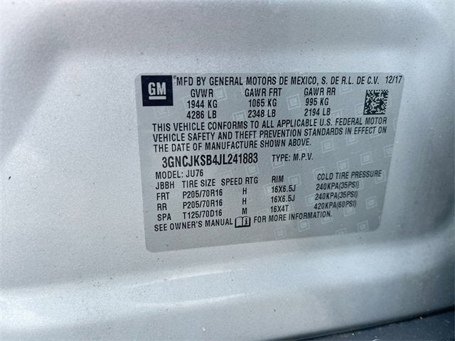 2018 Chevrolet Trax LS