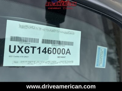 2021 Cadillac XT6 Premium Luxury