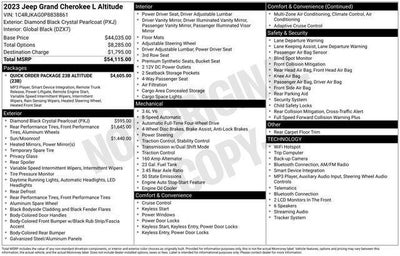 2023 Jeep Grand Cherokee L Altitude 4x4