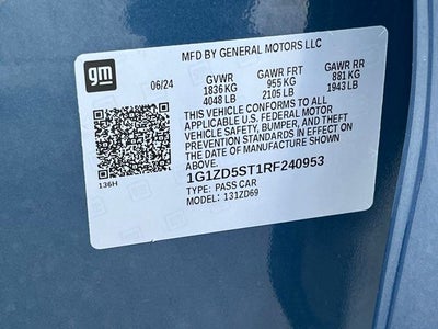 2024 Chevrolet Malibu LT 1LT