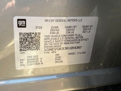 2024 Chevrolet Traverse AWD LT