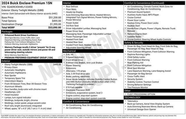 2024 Buick Enclave Premium FWD