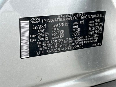 2023 Hyundai SANTA FE SEL