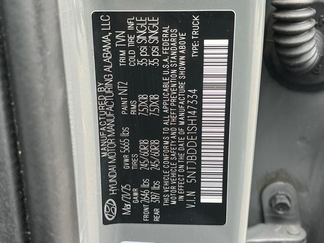 2025 Hyundai SANTA CRUZ SEL