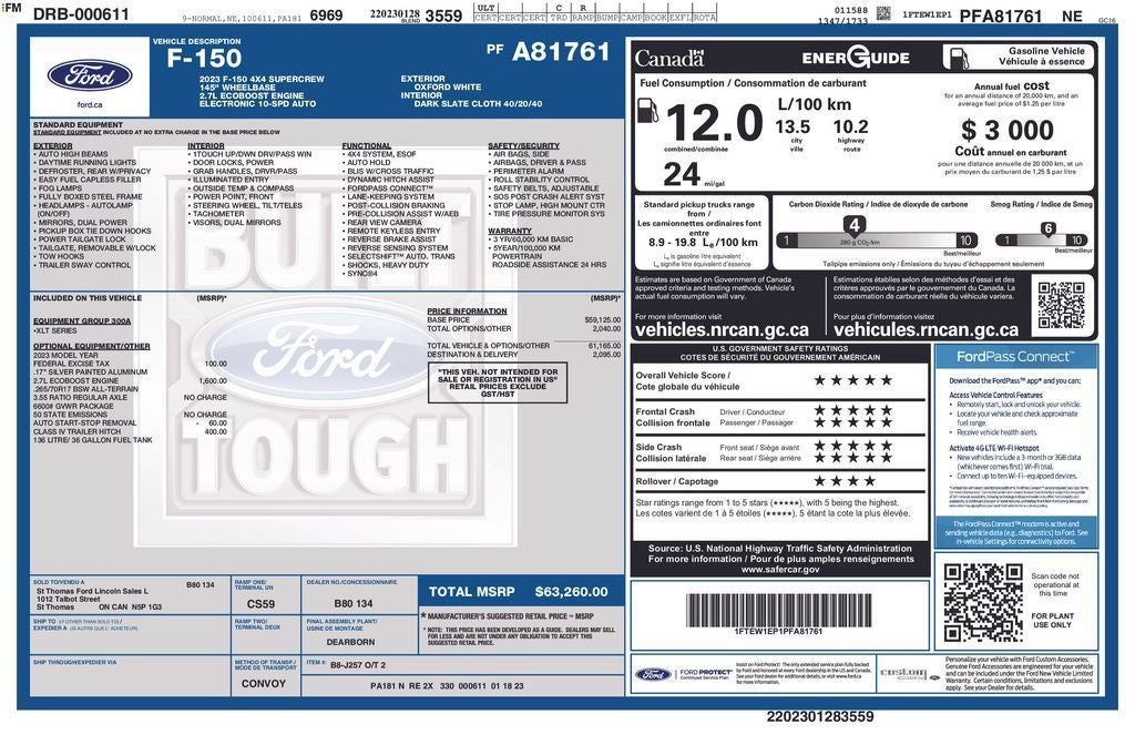 2023 Ford F-150 XL