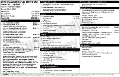 2021 Chevrolet Silverado 3500HD LTZ