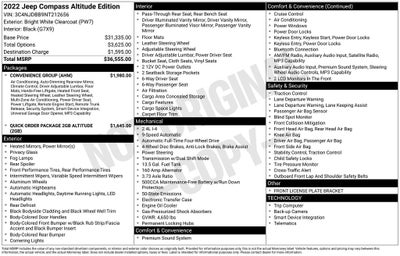 2022 Jeep Compass Altitude