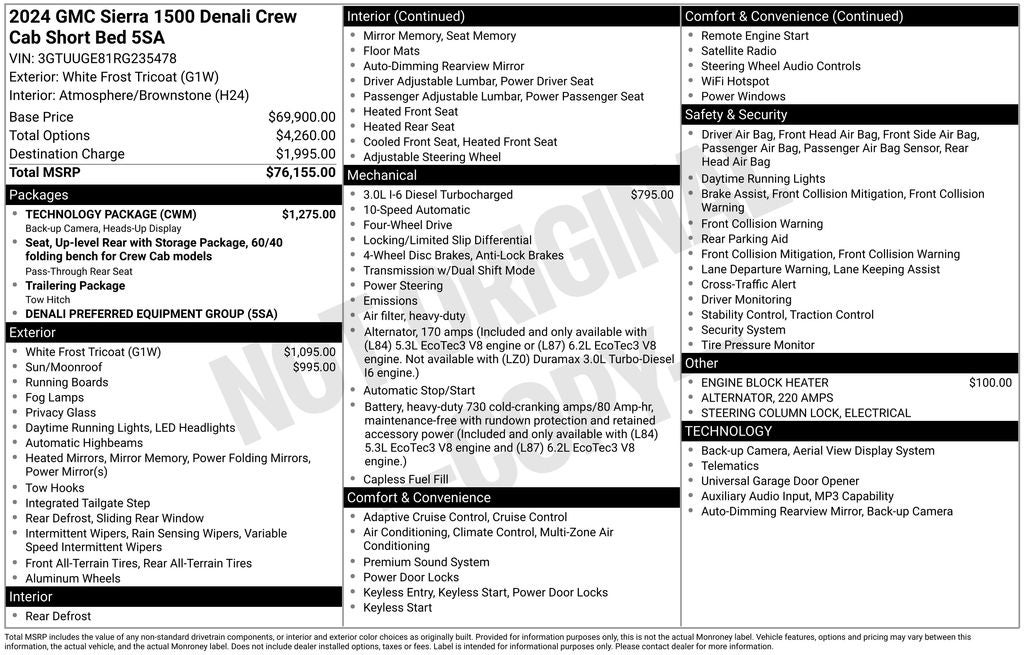 2024 GMC Sierra 1500 Denali
