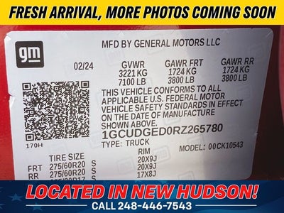 2024 Chevrolet Silverado 1500 LTZ