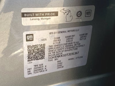 2026 GMC Acadia Elevation