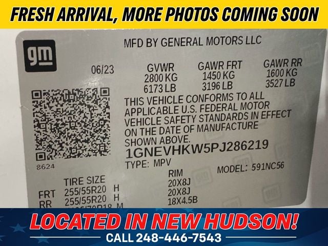 2023 Chevrolet Traverse LT Leather