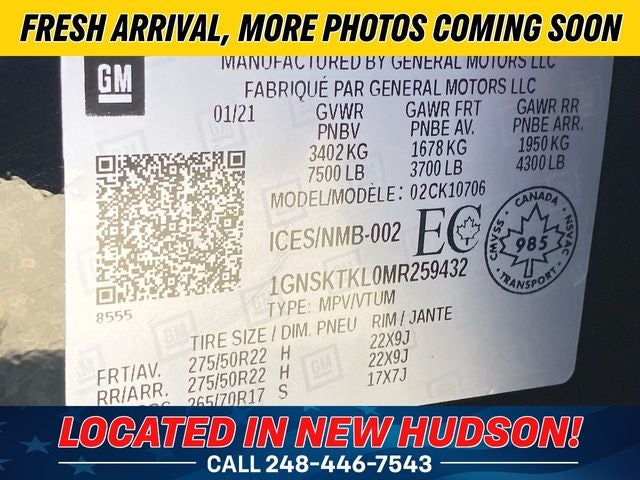 2021 Chevrolet Tahoe High Country