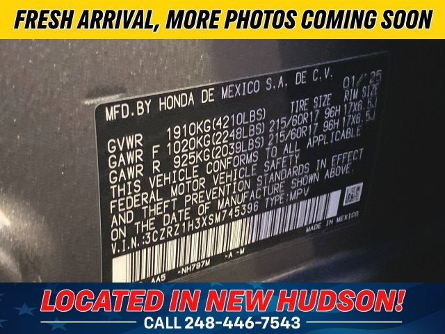 2025 Honda HR-V LX