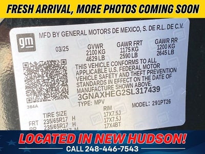 2025 Chevrolet Equinox LT