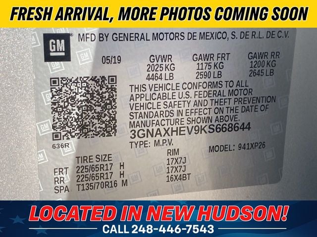 2019 Chevrolet Equinox LS