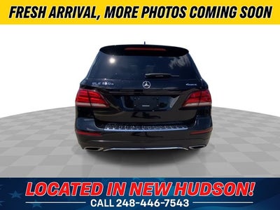 2017 Mercedes-Benz GLE GLE 550e 4MATIC®