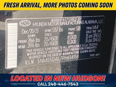 2023 Hyundai SANTA FE Calligraphy