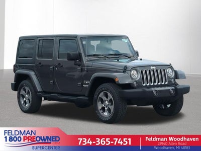 2017 Jeep Wrangler Unlimited Sahara 4x4