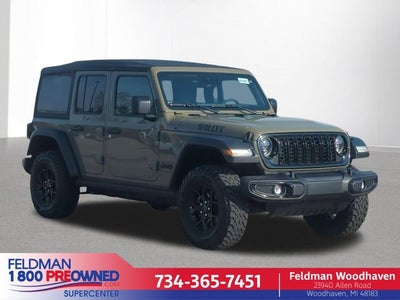 2025 Jeep Wrangler 4-Door Willys 4x4