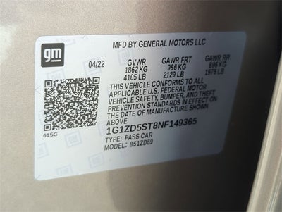 2022 Chevrolet Malibu FWD LT