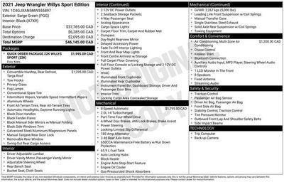 2021 Jeep Wrangler Sport