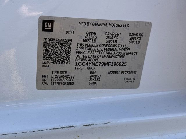 2021 Chevrolet Silverado 2500 HD LT