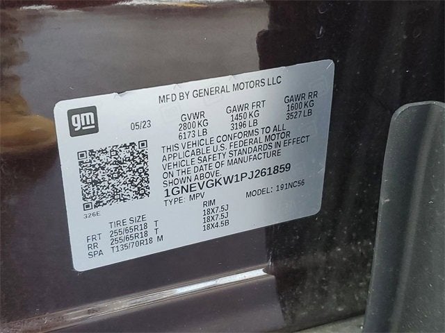 2023 Chevrolet Traverse LT Cloth