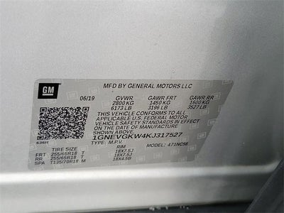 2019 Chevrolet Traverse LT Cloth