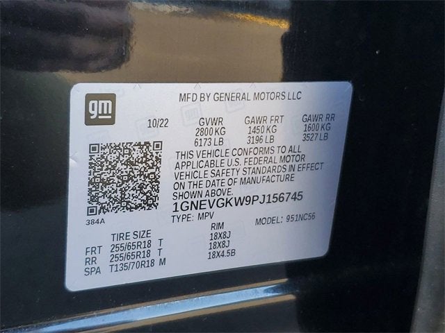 2023 Chevrolet Traverse LT Cloth