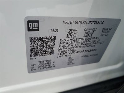 2021 Chevrolet Traverse RS