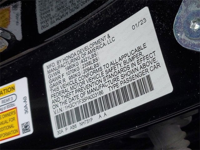 2023 Honda Accord EX