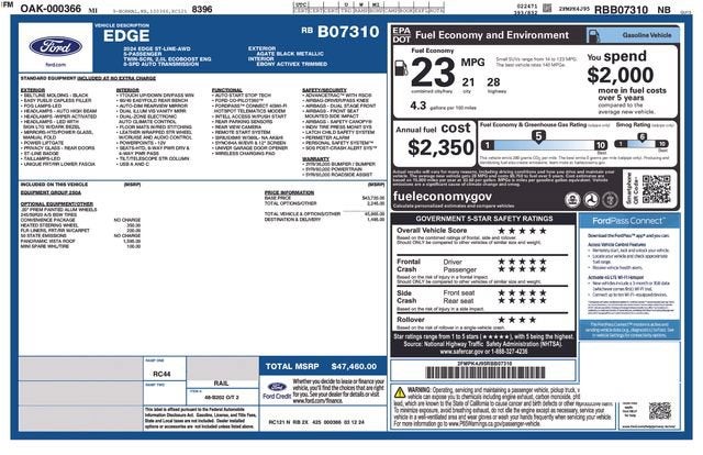 2024 Ford Edge ST-Line