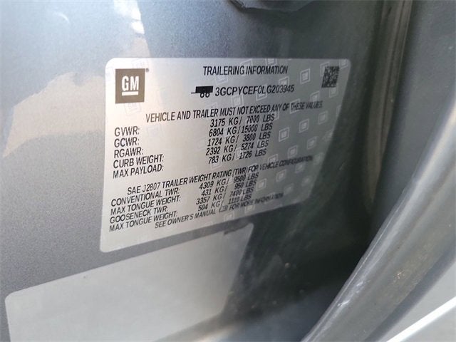 2020 Chevrolet Silverado 1500 Custom Trail Boss