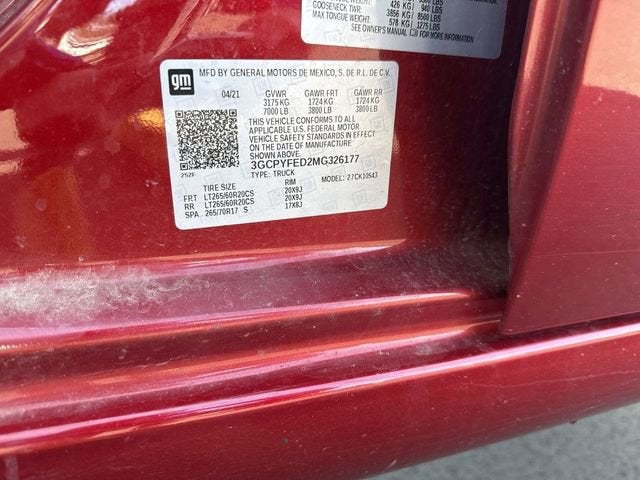 2021 Chevrolet Silverado 1500 LT Trail Boss