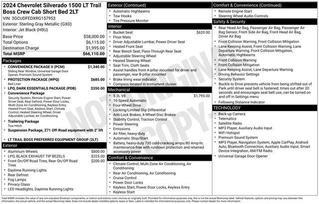 2024 Chevrolet Silverado 1500 LT Trail Boss