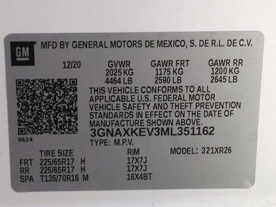 2021 Chevrolet Equinox LT
