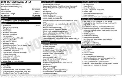 2021 Chevrolet Equinox LT