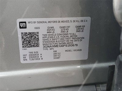 2023 Chevrolet Equinox RS