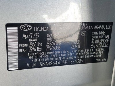 2023 Hyundai SANTA FE XRT