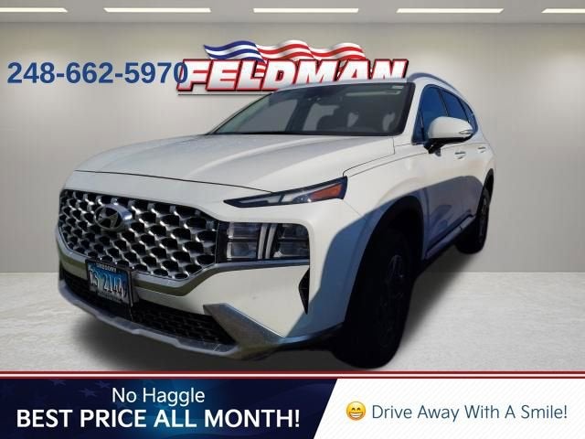 2021 Hyundai SANTA FE HYBRID Blue