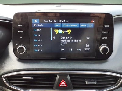 2021 Hyundai SANTA FE HYBRID Blue