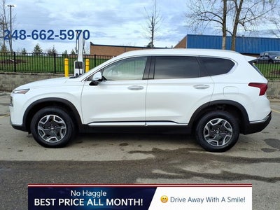 2021 Hyundai SANTA FE HYBRID Blue