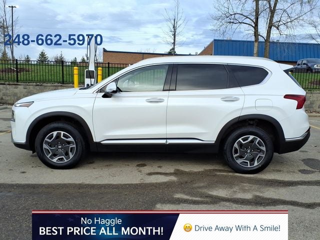 2021 Hyundai SANTA FE HYBRID Blue