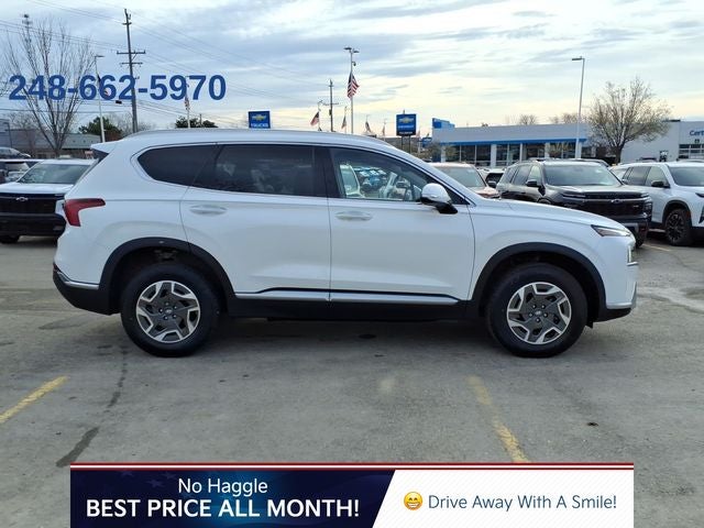 2021 Hyundai SANTA FE HYBRID Blue