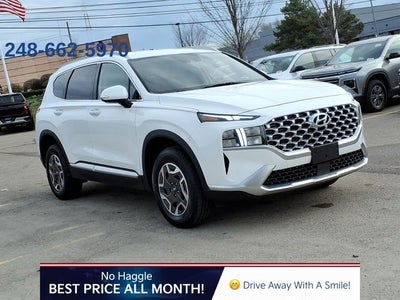 2021 Hyundai SANTA FE HYBRID Blue