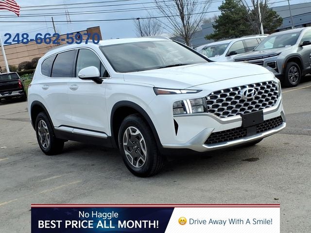 2021 Hyundai SANTA FE HYBRID Blue