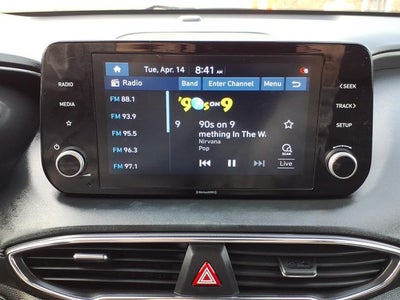 2021 Hyundai SANTA FE HYBRID Blue