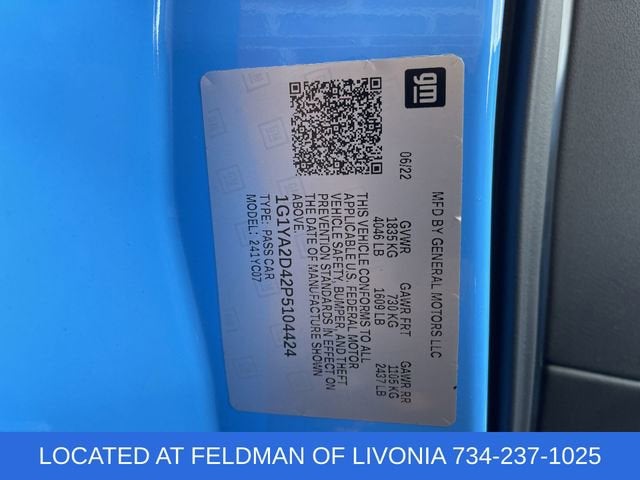 2023 Chevrolet Corvette Stingray 1LT